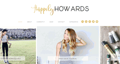 Desktop Screenshot of happilyhowards.com